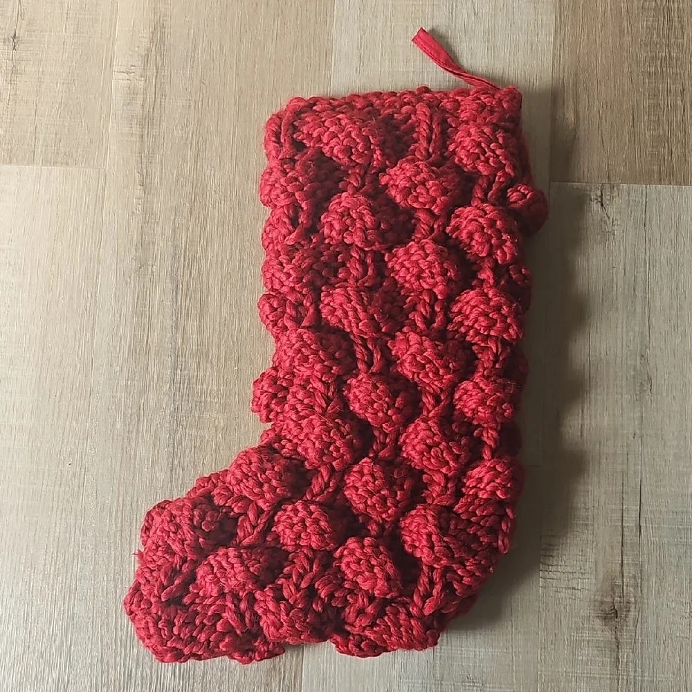 West Elm Chunky Knit Stocking - Picture 1 of 4